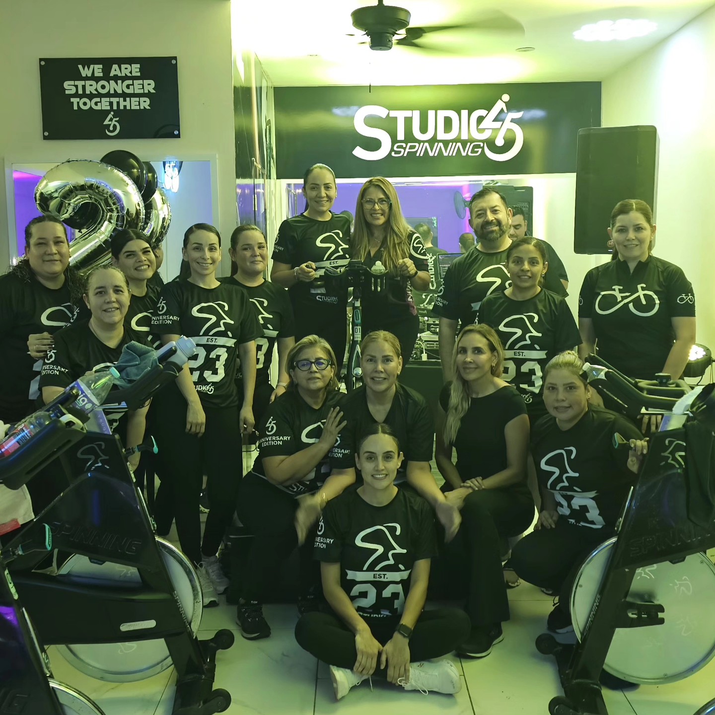 Equipo de Studio45 Spinning